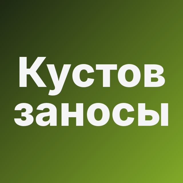 🎰 Кустов: заносы и сливы