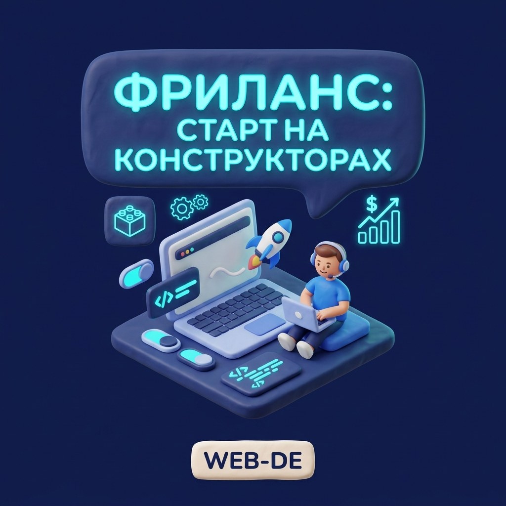 Фриланс: Старт на конструкторах